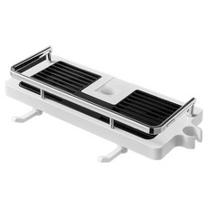 AKEIBY 高級款免鑽孔瀝水蓮蓬頭置物架, 混合色