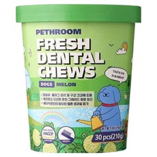 페스룸 강아지 프레쉬 덴탈츄, 210g, 1개, 멜론