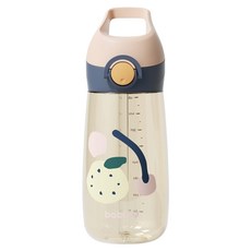 bablov 花伴森 PPSU 兒童運動水壺, 櫻花粉, 480ml, 1個