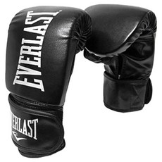 EVERLAST Spark 2 沙包手套 雙手配戴 PK000128, 1套, 黑色(PK000128B)