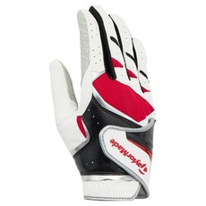 TaylorMade Interchange 7.0 RH 高爾夫手套 右手用, 白色 + 紅色, 1個