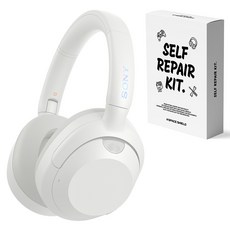 SPACE SHIELD Sony ULT Wear WH-ULT900NB 相容 ULT Wear 耳機耳罩墊套, 米白色, 1個, 단일상품