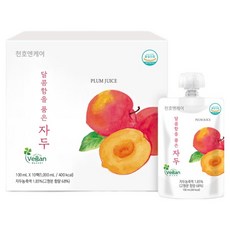 천호엔케어 달콤함을 품은 자두 음료, 100ml, 10개