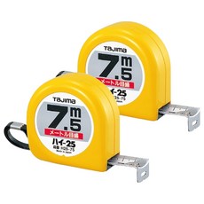 TaJIma 田島 手動捲尺 7.5m x 25mm H25-75, 2個