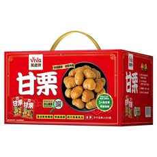 ViVa 萬歲牌 特選甘栗禮盒, 600g, 1個