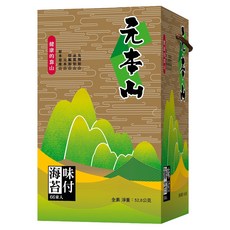元本山 金綠罐海苔禮盒, 52.8g, 1個