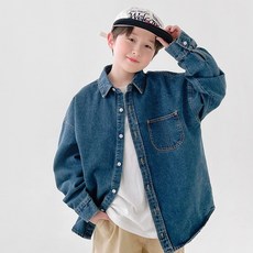 BerryCloset 男童上學穿搭 Maison 牛仔長袖襯衫