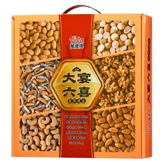 ViVa 萬歲牌 大宴六喜綜合堅果禮盒, 1個