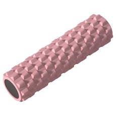 시크리치 실리콘 스트레칭 폼바 근육 이완 롤러, 핑크, 1개