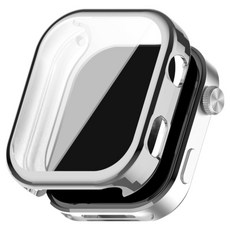 SPACE SHIELD TPU全包覆保護殼, 銀色, 1個