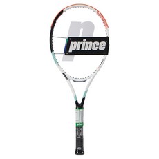 prince 2022 TXTstream ATS TOUR 100 網球拍 265g 16x19 G2 4(1/4), 白色 + 薄荷綠 + 橘色等, 1個, TXT ATS TOUR 100 265