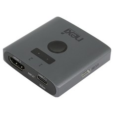 nexi 4K 2：1 HDMI USB PD 充電切換器, 1個, 4K NX-HD0201SW-4KPD