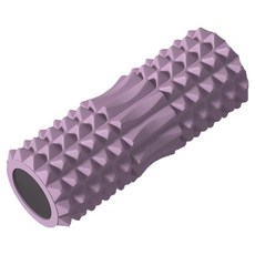 시크리치 실리콘 스트레칭 폼바 근육 이완 롤러, 퍼플, 1개