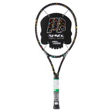 프린스 2023 하이드로젠 스파크 100 테니스라켓 300g 16x19 블랙 에디션 G2 4(1/4), 블랙 + 멀티, 1개, SPARK 300