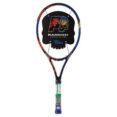 prince 2022 Hydrogen 隨機 100 網球拍 300g 16x19 G2 4(1/4), 黑色 + 多色, 1個, Random 300