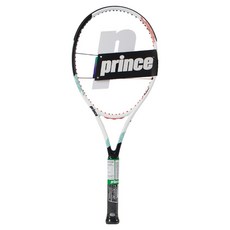 prince 2022 TXTstream ATS TOUR 100 網球拍 300g 16x19 G2 4(1/4), 白色 + 薄荷綠 + 橘色等, 1個, TXT ATS TOUR 100 300