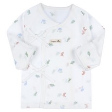 Organic Boom 恐龍網眼夏季新生兒肚衣