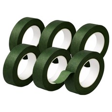 앙플랜트 플로랄 테이프 다크그린 28m, 6개