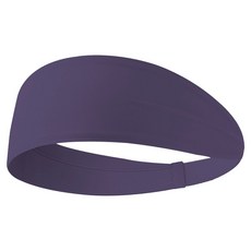 YUNMI 加寬健身運動髮帶/高彈性透氣吸汗彈力頭帶/瑜珈頭巾/束髮帶/止汗帶 跑步/騎行, 薰衣紫, 1個