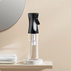 앞날창창 다용도 미세 분사 스프레이 공병 용기 300ml, 블랙투명, 1개
