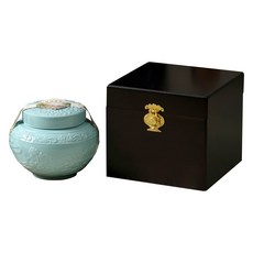 Bee at Honey 陶瓷木盒洋槐蜜禮盒 1kg + 提袋, 1套