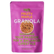 Lifestyle Gourmet 水果楓糖穀物麥片, 250g, 1個