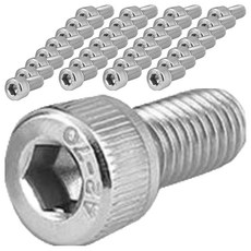올커버 304스테인리스 육각 렌치 볼트, 30개, M6, 10mm