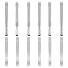 아뻬티 주방 톱니집게 특대 6p + 주름 집게 소 6p 세트, 1세트