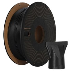 Bambu Lab PPA CF 碳纖維線材 線圈型 750g, 黑色, PPA-CF