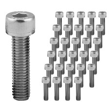 올커버 304스테인리스 육각 렌치 볼트, 30개, M6, 30mm