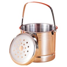 Kodachief 多用途DIY展示酒用冰桶 香檳儲存 冰鎮啤酒冰桶 銀色手提冰桶, 1個, 1L