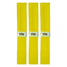 TAAN 泰昂 羽球握把布 H20, 黃色, 3個