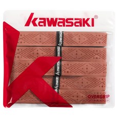 kawasaki 川崎 握把布 Sweat Belt X5 II 5入, 棕色, 1個