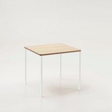 듀오백 라이트 오피스 테이블 800 고객직접설치, 라이트우드