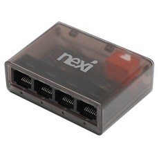 넥시 5포트 기가비트 스위칭허브 반투명, 1개, NX-SG1005M