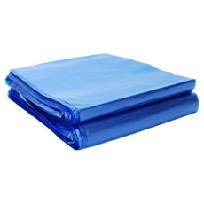 생활미소 배접 쓰레기 비닐봉투 청색, 100개, 80L 100개, 80L
