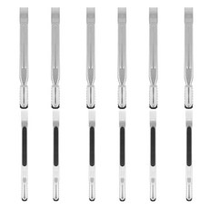 appety 廚房多用途夾 6入 + 鋸齒夾 小 6入 組, 黑色(多用途夾), 單一顏色(鋸齒夾), 1套