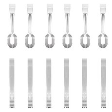 appety 廚房炸雞夾 6p + 大號波浪夾 6p 套組, 單一顏色, 1套