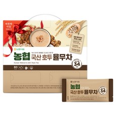 Nonghyupsikpum 韓國產核桃薏仁茶禮盒, 20g, 1個, 80入