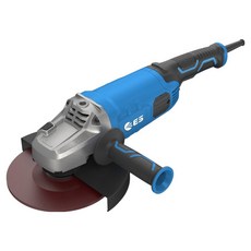 ES 有線電動砂輪機 230mm 2400W G509 + 防護罩 + 側把手 + 扳手套組, 1套