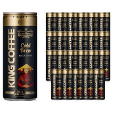 티엔아이킹커피 콜드브루 블랙, 24개, 238ml