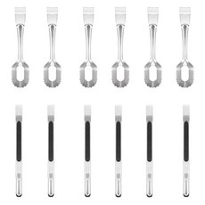 appety 廚房多用途夾 6p + 炸雞夾 6p 套組, 黑色(多用途夾), 單一顏色(炸雞夾), 1套