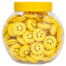 TAAN 泰昂 表情符號避震器 向日葵 100入, 黃色, 1個