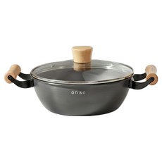 溫所 IH電磁爐用 Hanareum 雙耳鍋, 21.8cm, 混合色, 1個