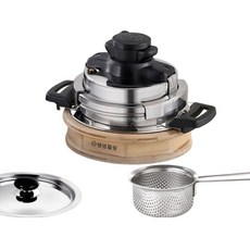 풍년꿀밥 엣홈 실속 돌솥밥 5종 1인용, 0.7L, 혼합색상, 1세트