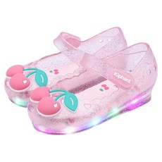 키펀트 스위티 체리 LED 젤리슈즈 T-16