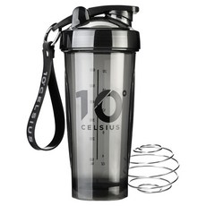 10도씨 트라이탄 블렌딩 쉐이커보틀, 블랙, 600ml, 1개
