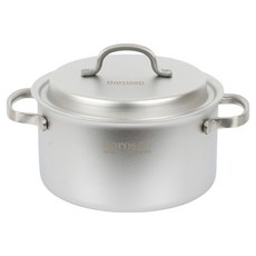 QUEEN SENSE 電磁爐適用 免開鍋 無研磨 五層複合雙耳鍋, 不鏽鋼, 1個, 20cm