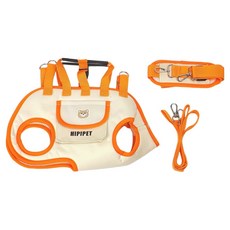 레드퍼피 슈트펫 이동가방, 오렌지, 1개