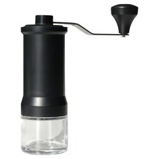 빈플랜트 수동 커피 그라인더 핸드밀 베이직, 블랙, 1개, 80ml